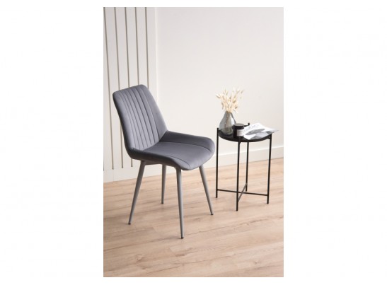 Стул на металлокаркасе Седа темно-серый (zd 995) / серый в Каменске-Уральском