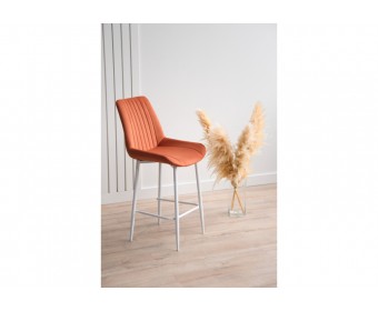Полубарный стул Седа терракотовый (zd 432) / белый