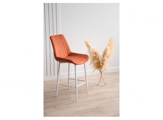 Полубарный стул Седа терракотовый (zd 432) / белый в Каменске-Уральском