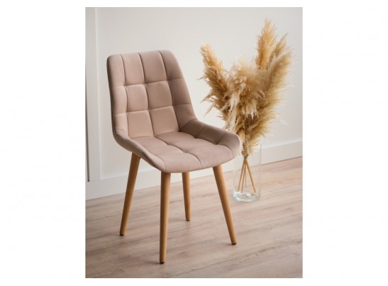 Деревянный стул Челси бежевый (zd 210) / светлое дерево в Каменске-Уральском