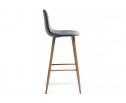 Барный стул Capri dark gray / wood в Каменске-Уральском