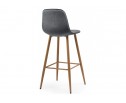 Барный стул Capri dark gray / wood в Каменске-Уральском