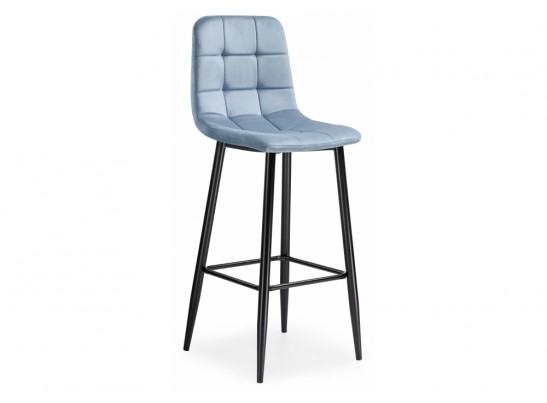 Барный стул Chio blue / black в Каменске-Уральском