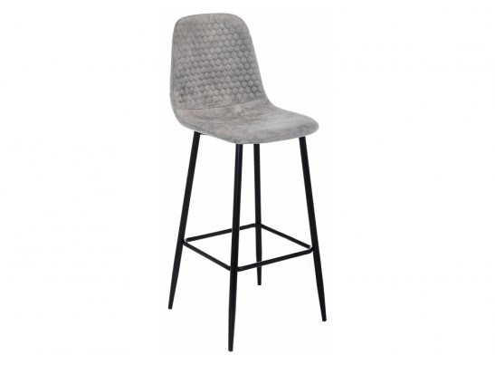 Барный стул Drop black / grey в Каменске-Уральском