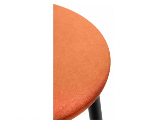 Полубарный стул Гангток катания флам / черный матовый в Каменске-Уральском