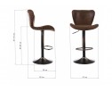 Барный стул Over vintage brown в Каменске-Уральском