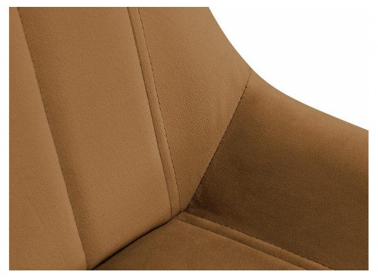 Барный стул SHT-ST37/S94 горчичный / прозрачный лак / черный муар в Каменске-Уральском