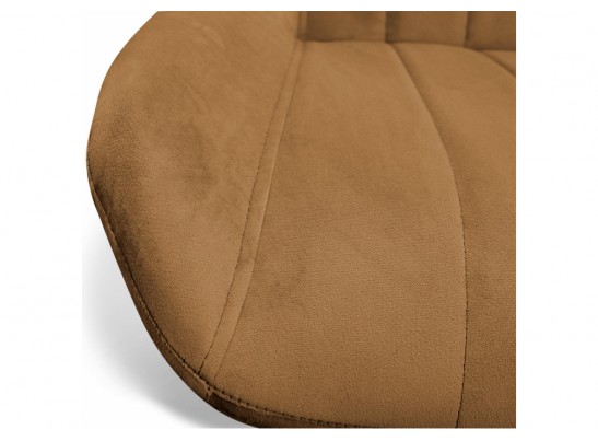 Барный стул SHT-ST37/S94 горчичный / прозрачный лак / черный муар в Каменске-Уральском