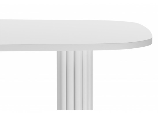 Деревянный стол Бавария B 200 х 90 белая пленка шагрень / белый