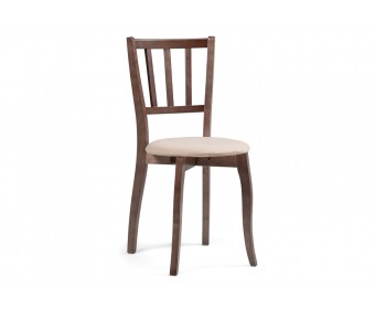 Деревянный стул Айра бежевый / орех