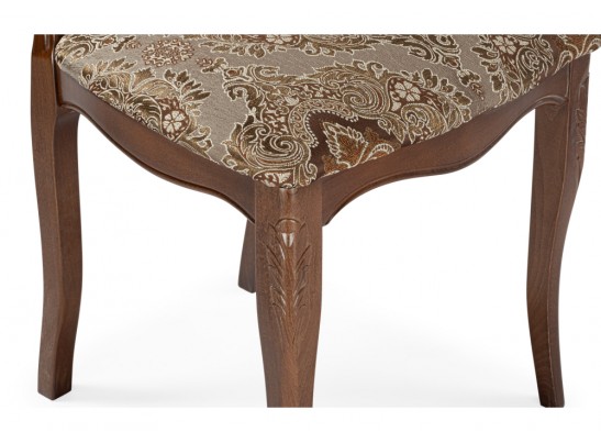 Деревянный стул Эмилин / Кардинал вишня / муса темная без патины в Каменске-Уральском