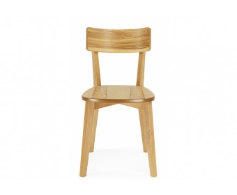 Деревянный стул Линда жесткое сидение дуб / вивид дуб