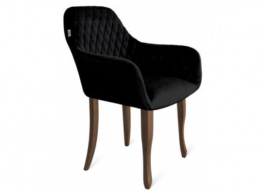 Деревянный стул Sheffilton SHT-ST38/S122 ночное затмение / темный орех / черный в Каменске-Уральском