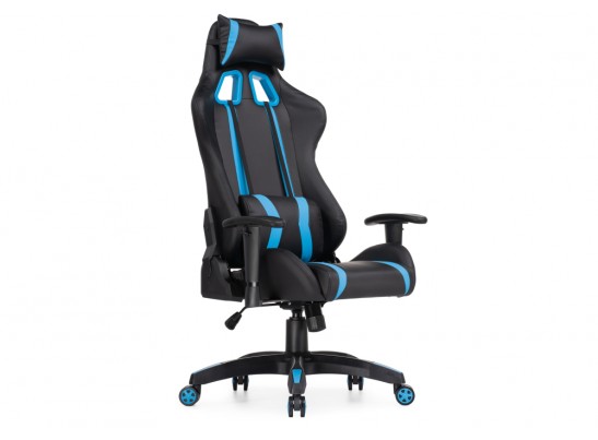 Компьютерное кресло Blok light blue / black в Каменске-Уральском