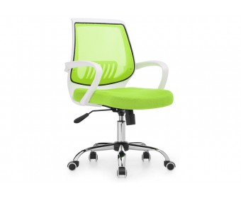 Компьютерное кресло Ergoplus белое / зеленое
