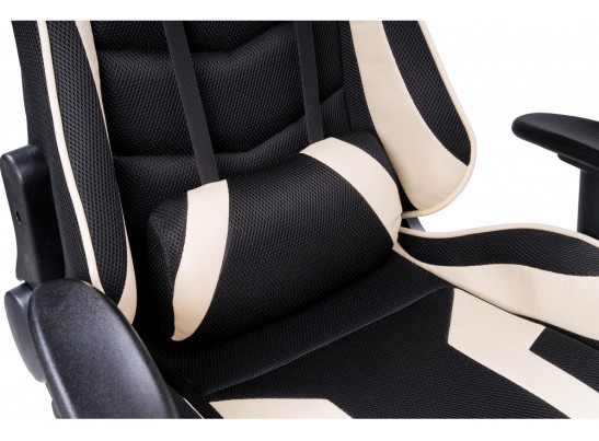 Компьютерное кресло Kano 1 cream / black в Каменске-Уральском