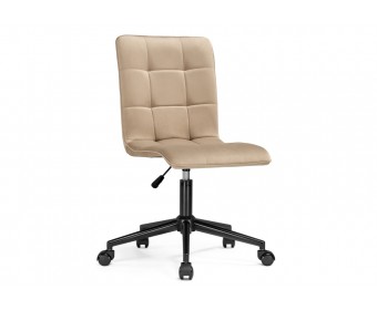 Компьютерное кресло Квадро бежевый / черный