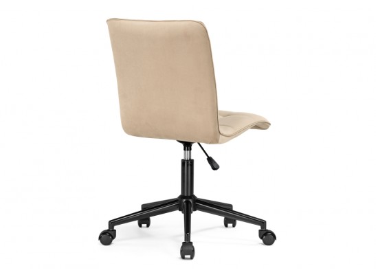 Компьютерное кресло Квадро бежевый / черный в Каменске-Уральском
