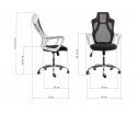 Компьютерное кресло Local белое / черное в Каменске-Уральском