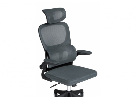 Компьютерное кресло Sprut темно-серый / черный в Каменске-Уральском