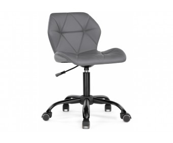 Компьютерное кресло Вальд экокожа серое