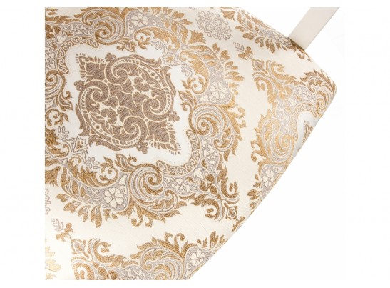 Кресло Bronte молочный / патина в Каменске-Уральском