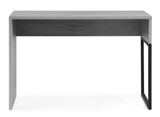 Письменный стол Ниа 115х60 бетон / черный матовый в Каменске-Уральском