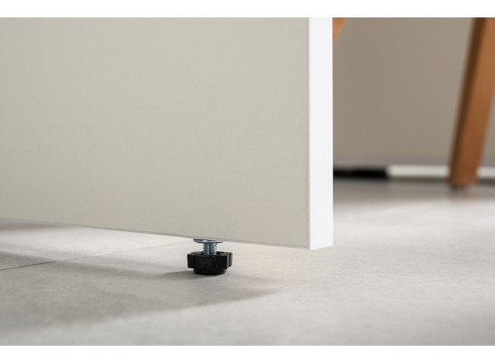 Письменный стол Опра белый шагрень / дуб золотой craft в Каменске-Уральском