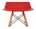 Пластиковый стул Eames PC-015 красный в Каменске-Уральском
