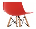 Пластиковый стул Eames PC-015 красный в Каменске-Уральском