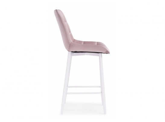 Полубарный стул Алст розовый / белый в Каменске-Уральском