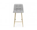 Полубарный стул Чилли Мини светло-серый (zd 960) / золотой в Каменске-Уральском