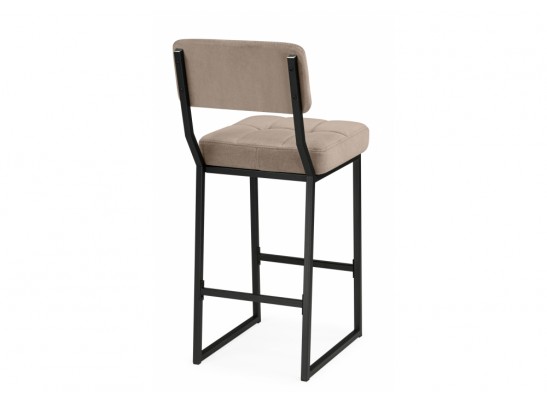 Полубарный стул Ларс selfie mocco / черный в Каменске-Уральском