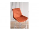 Полубарный стул Седа 360 терракотовый (zd 432) / белый в Каменске-Уральском