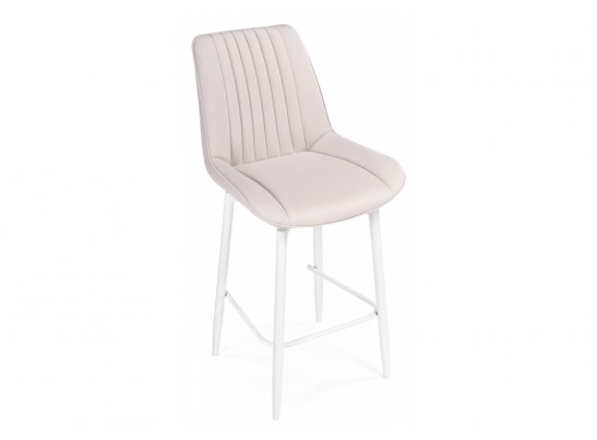Полубарный стул Седа К крутящийся молочный / белый в Каменске-Уральском