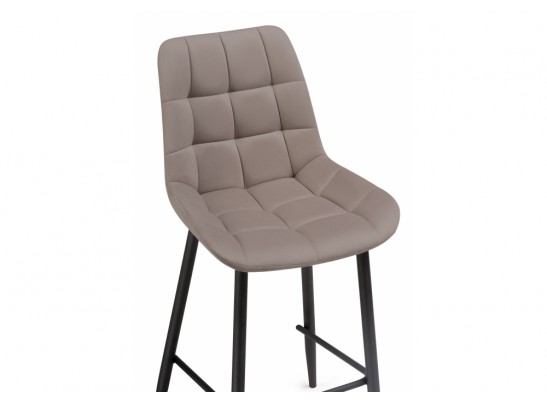 Полубарный стул Стронг латте / черный в Каменске-Уральском