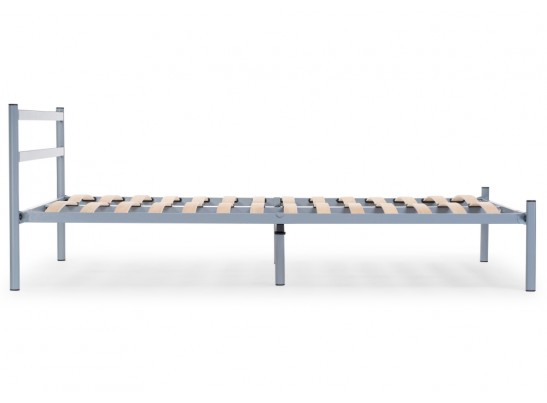 Полутораспальная кровать Фади 120х200 серая в Каменске-Уральском