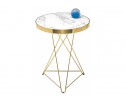 Стол Milena 60х76 white / gold в Каменске-Уральском