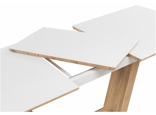 Стол на тумбе Иматра дуб монтана / белый в Каменске-Уральском