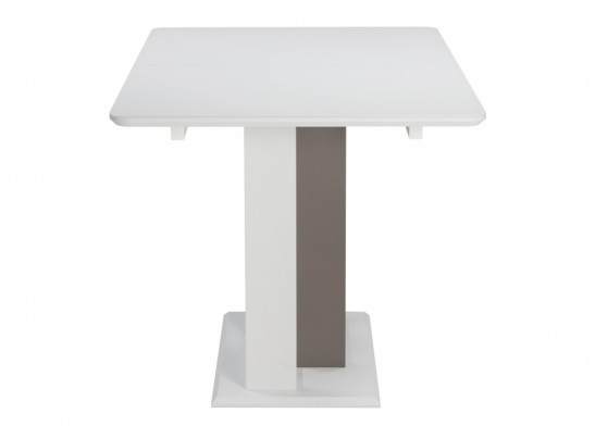 Стол на тумбе Санса 140 белая шагрень / грей в Каменске-Уральском