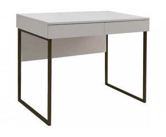 Стол письменный Аделина-4 кашемир / черный