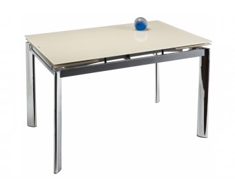 Стол раскладной Cubo 120 бежевый