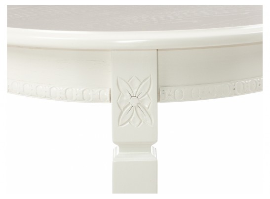 Стол Romeo 130(170)х85х75 без патины / молочный в Каменске-Уральском