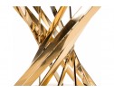 Стол Twist 130х74 gold / black в Каменске-Уральском