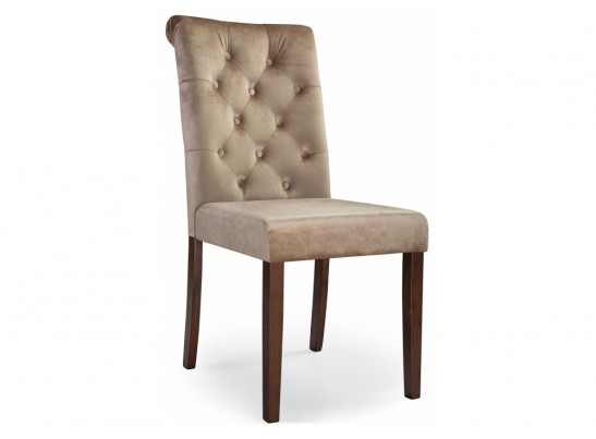 Стул Amelia dark walnut / fabric beige в Каменске-Уральском