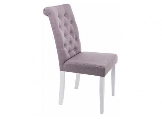 Стул Amelia white / fabric fog в Каменске-Уральском