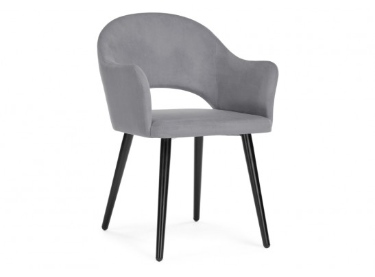 Стул на металлокаркасе Апри tenerife stone / черный глянец в Каменске-Уральском