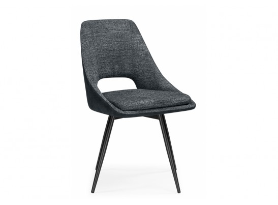 Стул на металлокаркасе Avianus вращающийся темно-серый / черный в Каменске-Уральском