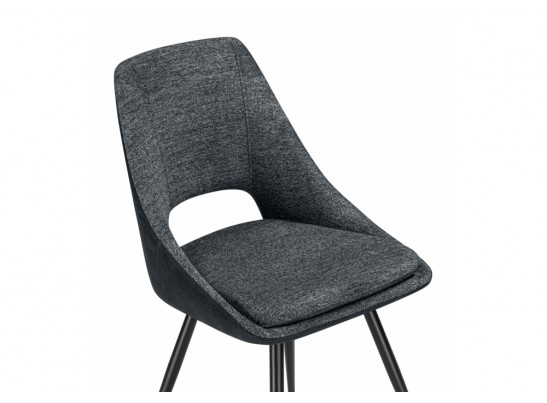 Стул на металлокаркасе Avianus вращающийся темно-серый / черный в Каменске-Уральском