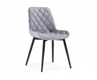 Стул на металлокаркасе Баодин черный / velutto 49